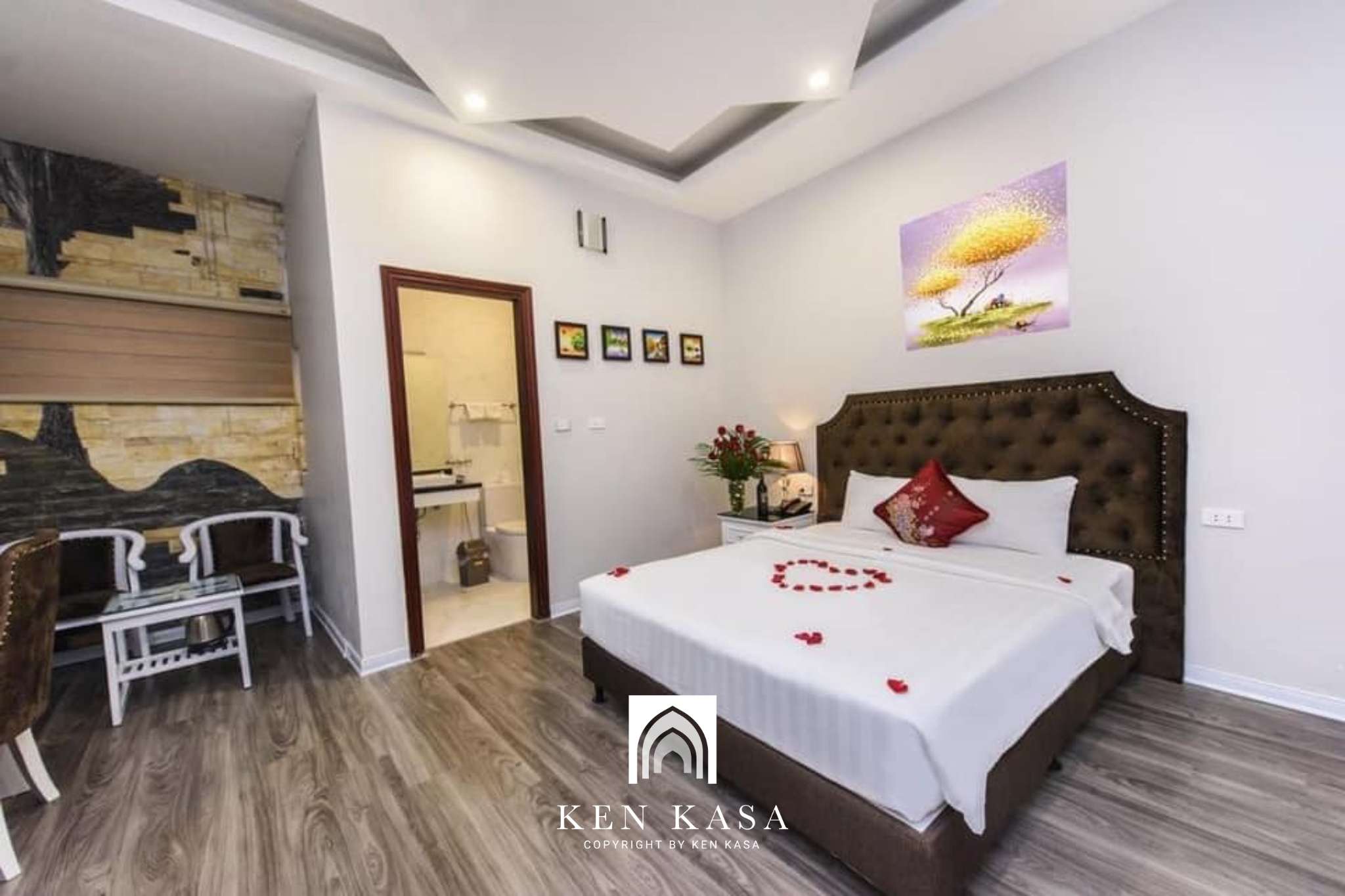 Phòng ngủ sang trọng tại khách sạn Hà Nội Morning